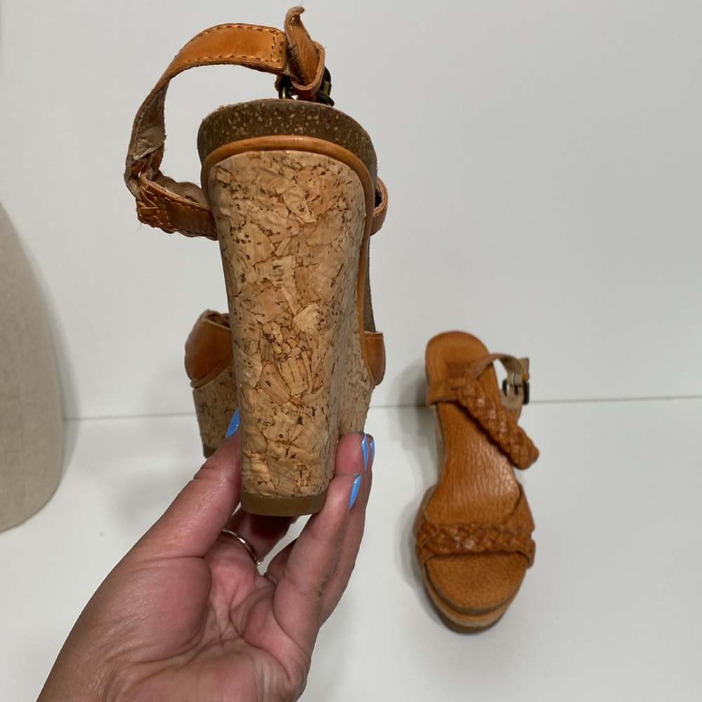 Frye Braylin Braided Cork Wedge - Picture 8 of 15
